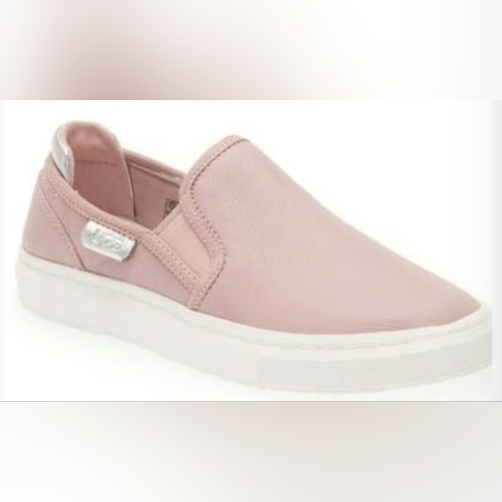 UGG Alameda Slip-On Rose Grey Sneakers Size 11 New MSRP $110